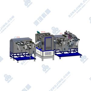 電動(dòng)加熱對(duì)輥機(jī)+輥機(jī)收放卷裝置